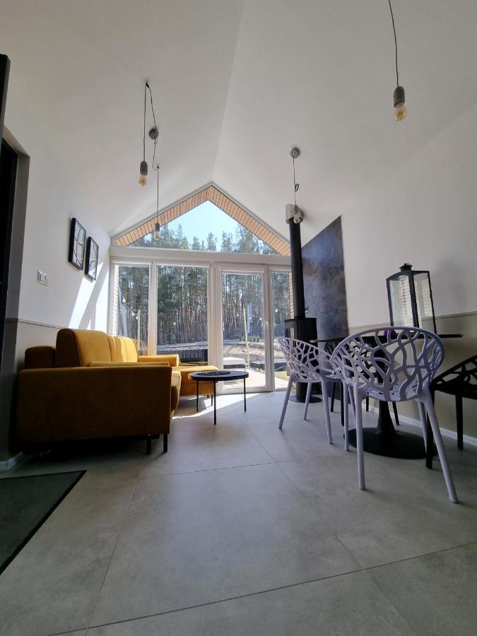 Bosko Domki Z Sauna I Balia W Sulminie Obok Gdanska Bagian luar foto