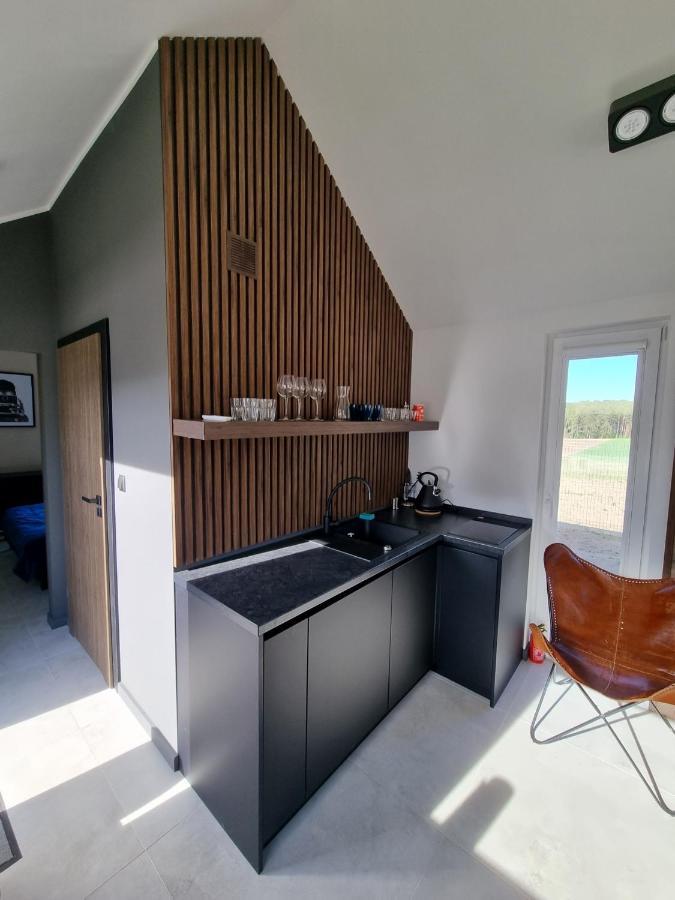 Bosko Domki Z Sauna I Balia W Sulminie Obok Gdanska Bagian luar foto