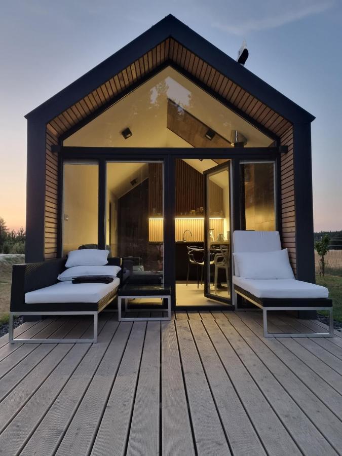 Bosko Domki Z Sauna I Balia W Sulminie Obok Gdanska Bagian luar foto
