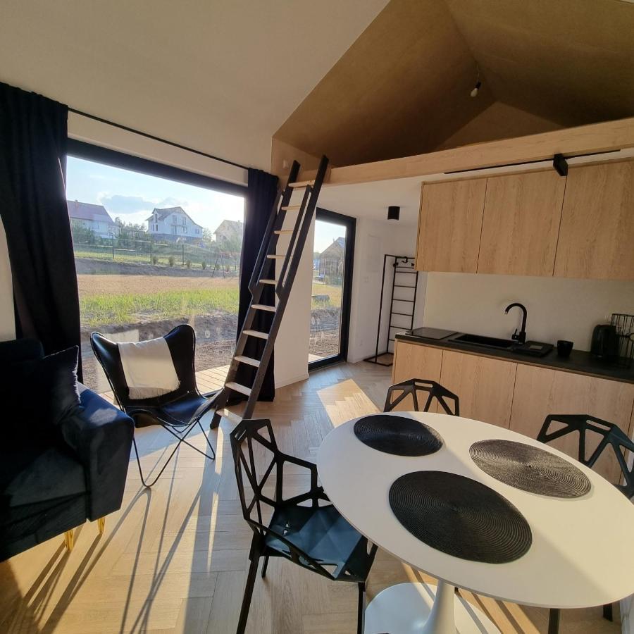 Bosko Domki Z Sauna I Balia W Sulminie Obok Gdanska Bagian luar foto