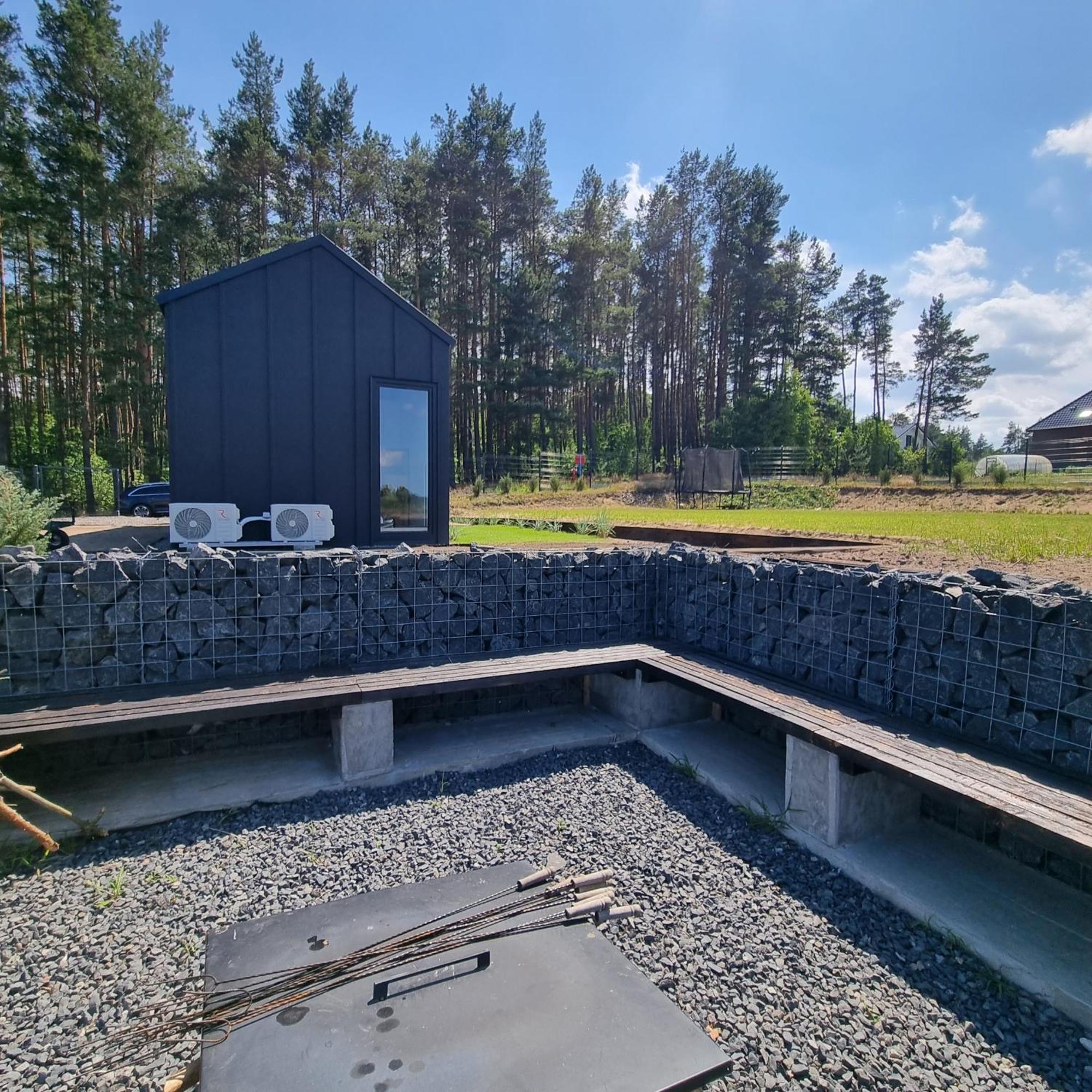 Bosko Domki Z Sauna I Balia W Sulminie Obok Gdanska Bagian luar foto