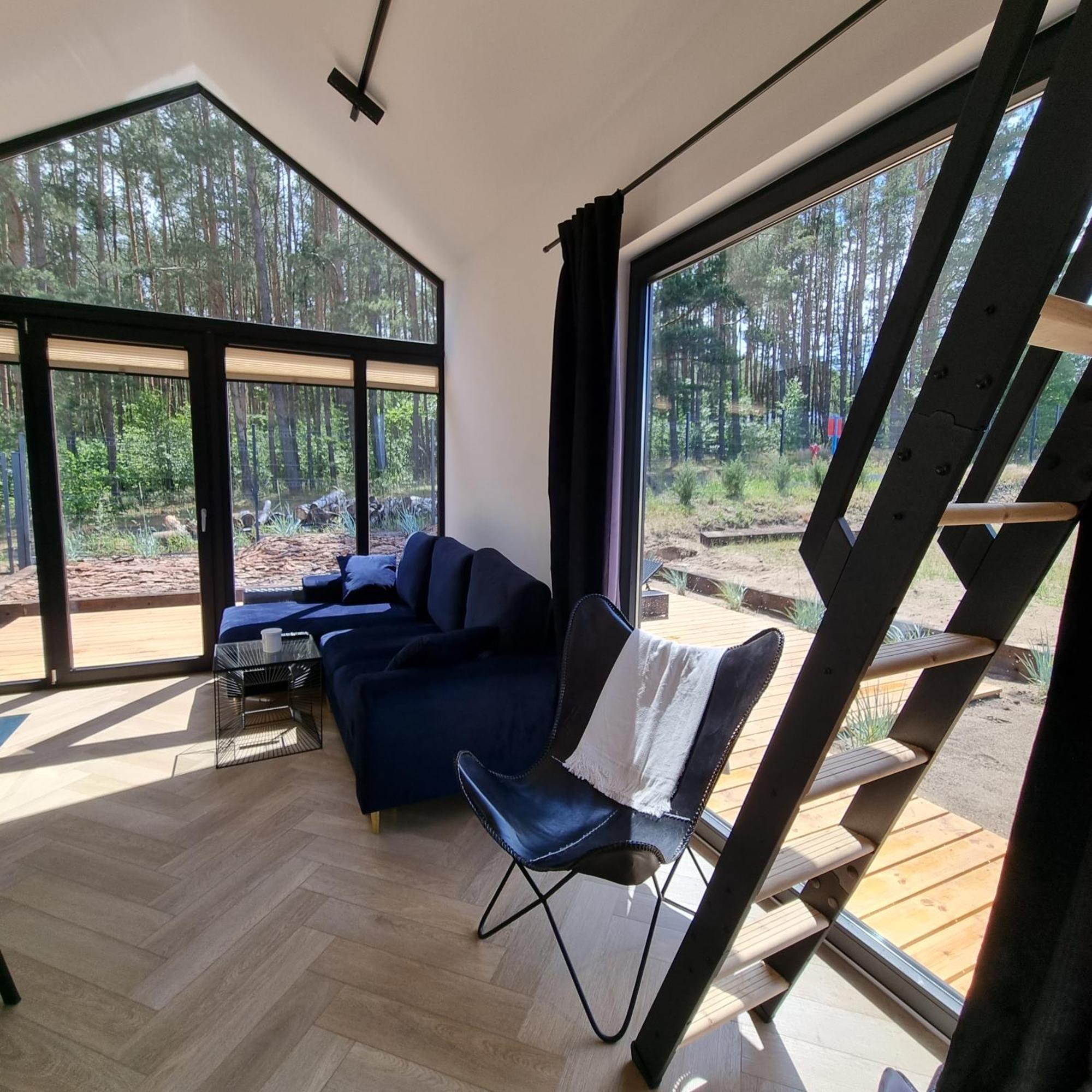 Bosko Domki Z Sauna I Balia W Sulminie Obok Gdanska Bagian luar foto