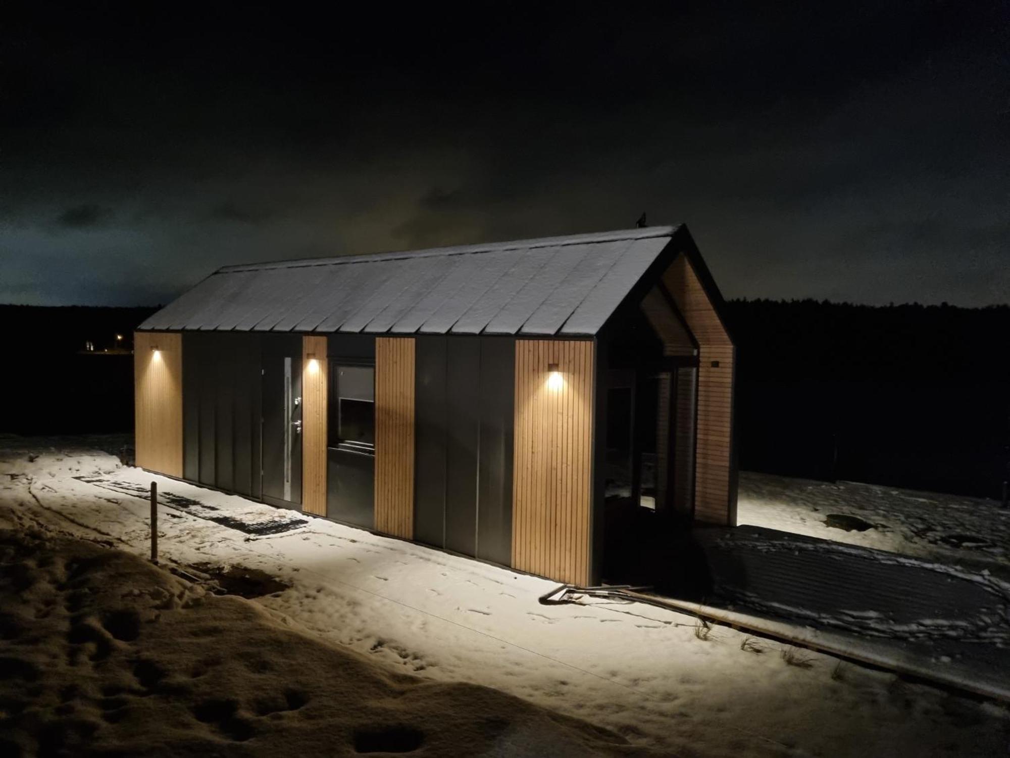 Bosko Domki Z Sauna I Balia W Sulminie Obok Gdanska Bagian luar foto